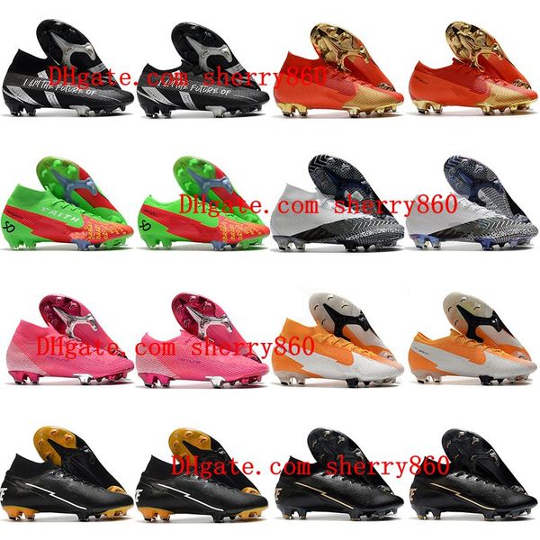 2021 quality mens soccer shoes mercurial superfly 7 vaporx 13 elite fg cleats outdoor football boots cr7 neymar ronaldo scarpe ca
2021 quality mens soccer shoes mercurial superfly 7 vaporx 13 elite fg cleats outdoor football boots cr7 neymar ronaldo scarpe ca
