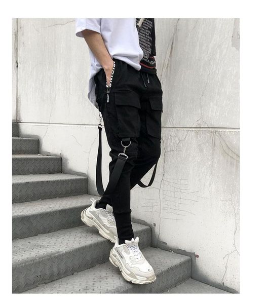 2020 autumn hip hop joggers mens black harem pants multi pocket ribbons mens sports pants streetwear casual men trousers s-3xl
2020 autumn hip hop joggers mens black harem pants multi pocket ribbons mens sports pants streetwear casual men trousers s-3xl