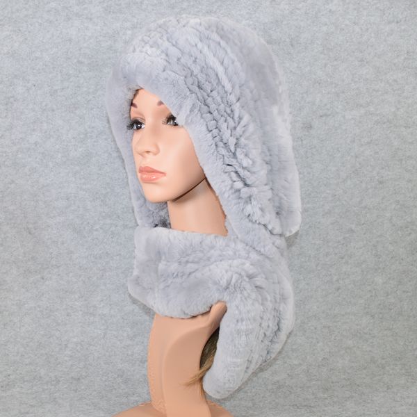 2020 winter of real knitted women fur scarf cap quality scarves rex rabbit poncho skin, Blue;gray
2020 winter of real knitted women fur scarf cap quality scarves rex rabbit poncho skin, Blue;gray