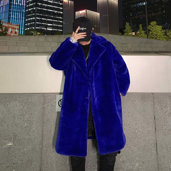 winter long coat and faux fur jacket for men korean fashion clothing designer fall trench jacket hip hop streetwear windbreaker, Black;brown
winter long coat and faux fur jacket for men korean fashion clothing designer fall trench jacket hip hop streetwear windbreaker, Black;brown