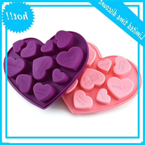 2020 english love heart shape silicone for diy chocolate soap malls fondant cake decoration tool cooking baking shapes
2020 english love heart shape silicone for diy chocolate soap malls fondant cake decoration tool cooking baking shapes