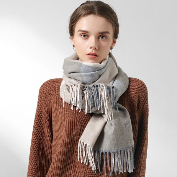 ladies chess wool winter mark 2021 shawls and thick wrappers oversize foulard pashmina scarf capes warm for women 9phw, Blue;gray
ladies chess wool winter mark 2021 shawls and thick wrappers oversize foulard pashmina scarf capes warm for women 9phw, Blue;gray