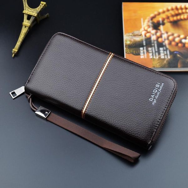 original men's wallet business clutch leather purse for male fashion man card holder with zipper phone bag, Red;black
original men's wallet business clutch leather purse for male fashion man card holder with zipper phone bag, Red;black