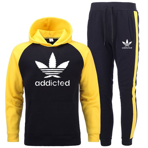 men's casual hoodie suit fashion jogging fitness clothing new style printing autumn and winter sportswear two-piece c1118, Gray
men's casual hoodie suit fashion jogging fitness clothing new style printing autumn and winter sportswear two-piece c1118, Gray