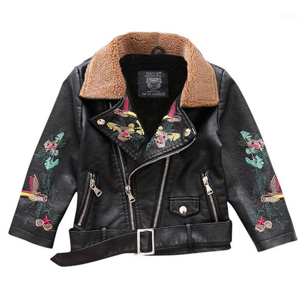 winter leather jacket for girls,thicken corduroy cute embroidery,advanced pu imitation leather coat,new kids clothing (3-11 yrs)1, Blue;gray
winter leather jacket for girls,thicken corduroy cute embroidery,advanced pu imitation leather coat,new kids clothing (3-11 yrs)1, Blue;gray