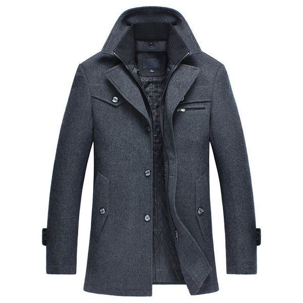 windbreaker winter wool jackets mens casual slim fit warm outerwear formal fall jacket coat male coat plus size 5xl 201218, Black;brown
windbreaker winter wool jackets mens casual slim fit warm outerwear formal fall jacket coat male coat plus size 5xl 201218, Black;brown