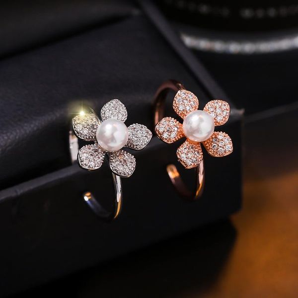 tiny trendy cubic zirconia crystal rose flower rose gold plant white pearl adjustable rings for women girl luxury jewelry j-z008, Slivery;golden
tiny trendy cubic zirconia crystal rose flower rose gold plant white pearl adjustable rings for women girl luxury jewelry j-z008, Slivery;golden