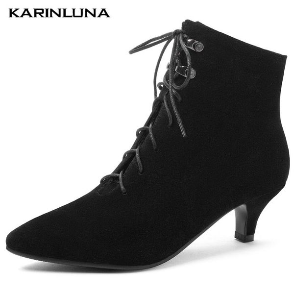 boots brand large sizes 48 short heels elegant winter autumn office lady woman shoes ankle, Black
boots brand large sizes 48 short heels elegant winter autumn office lady woman shoes ankle, Black