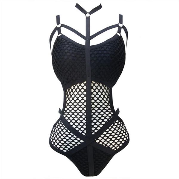 women black sheer knit net mesh women swimwear one piece swimsuit female bather bathing suit swim halter, Black;white
women black sheer knit net mesh women swimwear one piece swimsuit female bather bathing suit swim halter, Black;white