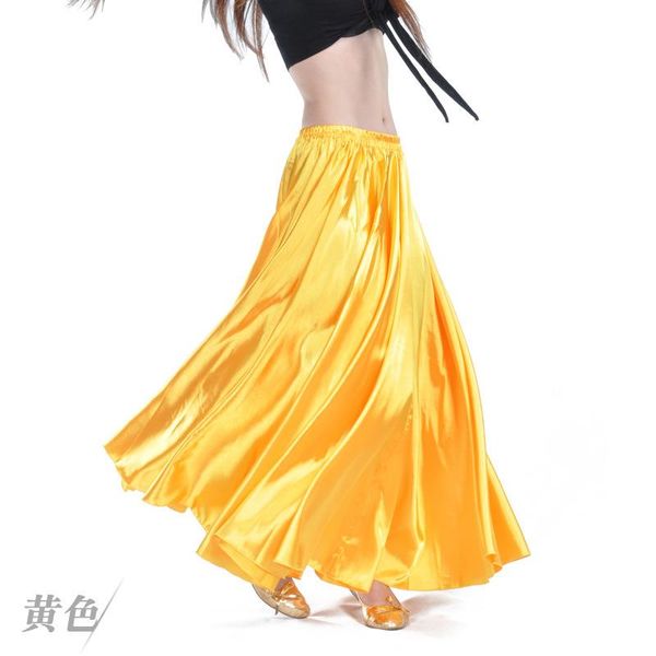 stage wear women's satin skirt belly dance big swing costume performance clothing, Black;red
stage wear women's satin skirt belly dance big swing costume performance clothing, Black;red