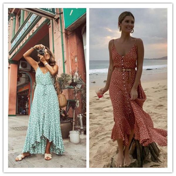 new single breasted dress spring 2019 women's holiday spot ruffle skirt, Black;gray
new single breasted dress spring 2019 women's holiday spot ruffle skirt, Black;gray