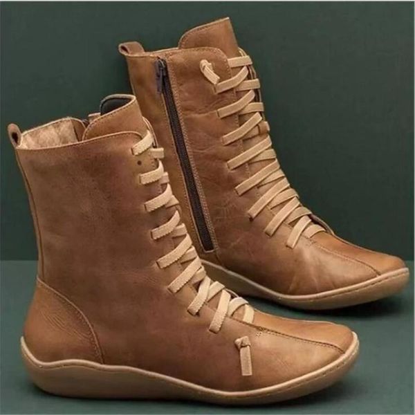 boots women ankle soft flat autumn lace up ladies shoes pu leather zipper gladiator vintage plus size female short, Black
boots women ankle soft flat autumn lace up ladies shoes pu leather zipper gladiator vintage plus size female short, Black