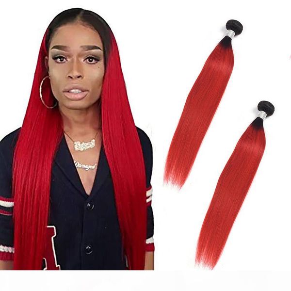 malaysian virgin hair extensions straight 2 bundles 100% human hair 1b red ombre hair wefts 10-28inch 2 pieces lot 1b red, Black
malaysian virgin hair extensions straight 2 bundles 100% human hair 1b red ombre hair wefts 10-28inch 2 pieces lot 1b red, Black