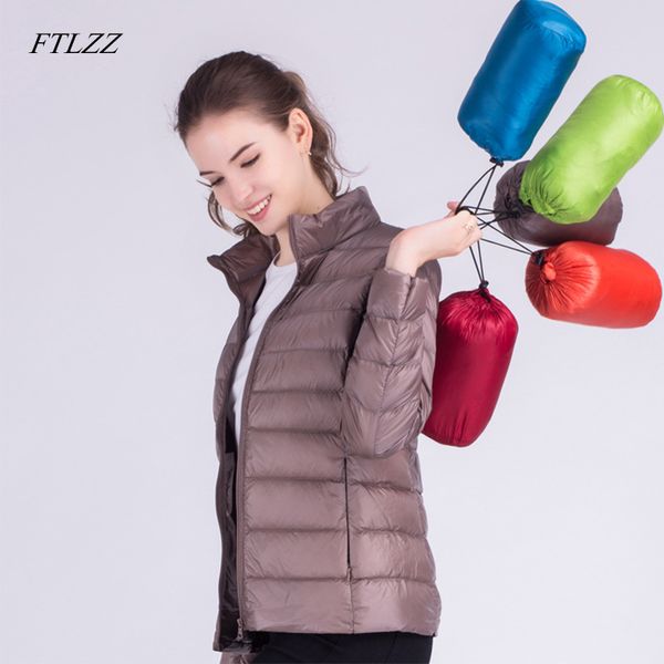 ftlzz new autumn winter women ultra light white duck down jackets candy color slim short design warm down coats 201103, Black
ftlzz new autumn winter women ultra light white duck down jackets candy color slim short design warm down coats 201103, Black