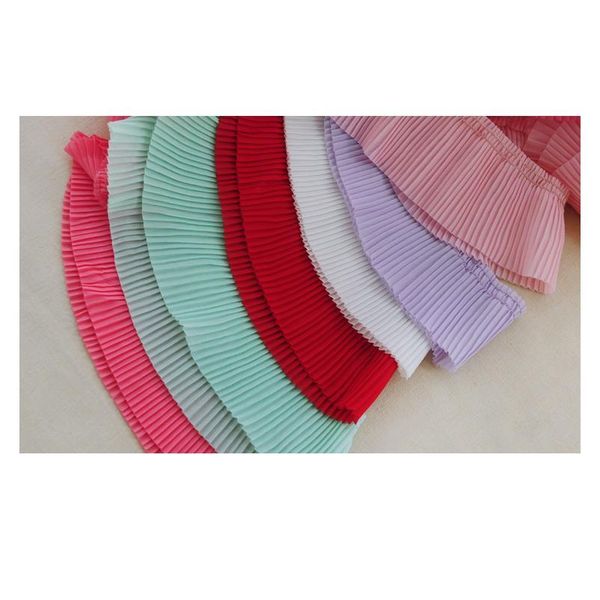6.5cm 5m/lot chiffon pleated lace trimming black pink green red purple lace ribbons diy apparel sewing fabric lace t jllaku
6.5cm 5m/lot chiffon pleated lace trimming black pink green red purple lace ribbons diy apparel sewing fabric lace t jllaku