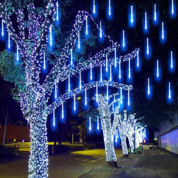 30cm 8 tubes waterproof meteor shower rain led string lights outdoor christmas decoration for home tree eu/us plug
30cm 8 tubes waterproof meteor shower rain led string lights outdoor christmas decoration for home tree eu/us plug