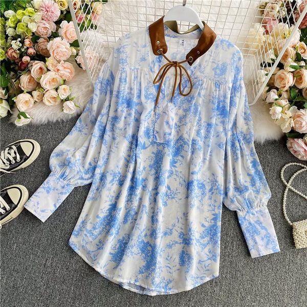 2021 women fashion long style spring autumn printed v-neck chiffon blouse casual female loose long sleeve shirt girls streetwear1, White
2021 women fashion long style spring autumn printed v-neck chiffon blouse casual female loose long sleeve shirt girls streetwear1, White