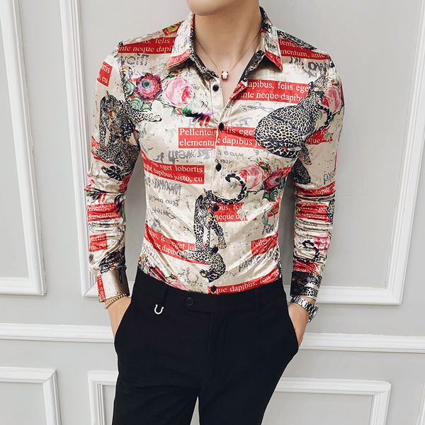 2020 de veludo boutique masculinas fino ajuste leopardo impresso camisas hombre inverno formal vestido mangas vsmp, White;black
2020 de veludo boutique masculinas fino ajuste leopardo impresso camisas hombre inverno formal vestido mangas vsmp, White;black