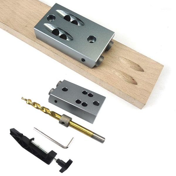 1 set angle drill bit locator oblique hole positioner pocket hole jig kit tool 11ua1
1 set angle drill bit locator oblique hole positioner pocket hole jig kit tool 11ua1
