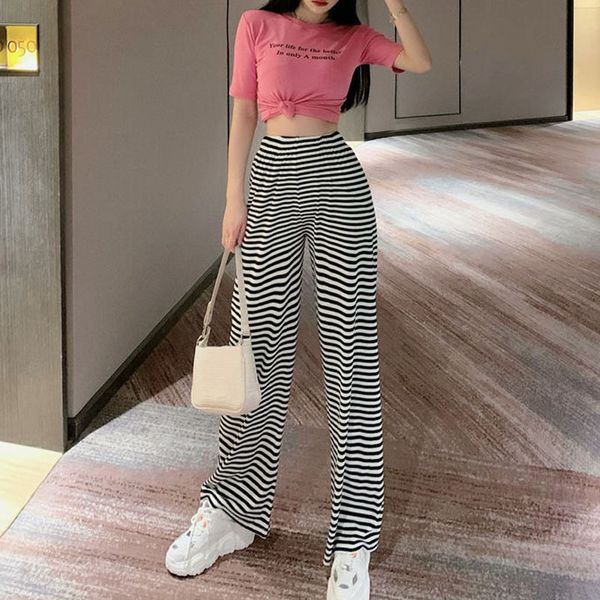 2021 new striped mode high-waist feminine parts will see sweet printed letter + loose pants defines 6osx, Black;white
2021 new striped mode high-waist feminine parts will see sweet printed letter + loose pants defines 6osx, Black;white