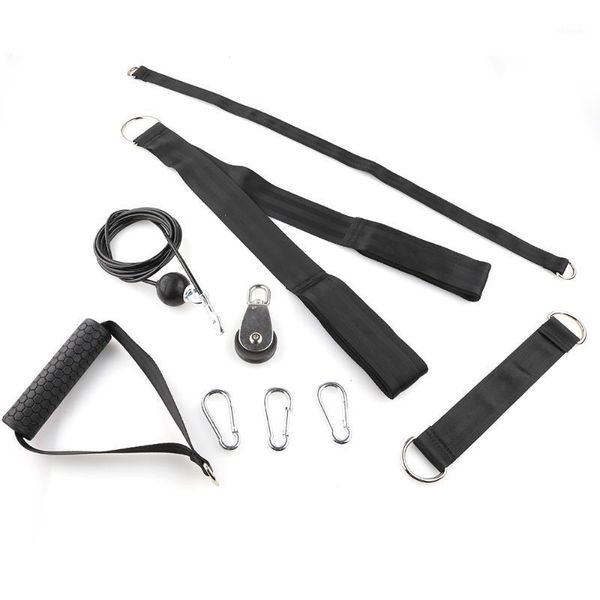 resistance bands fitness pulley cable machine attachment system arm biceps triceps blaster hand strength trainning home gym workout equipmen
resistance bands fitness pulley cable machine attachment system arm biceps triceps blaster hand strength trainning home gym workout equipmen