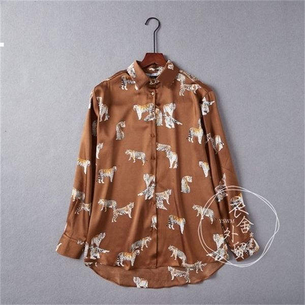 female 2021 new leopard autumn printed shoulder long sleeve straight satin shirt woman fyxa s13l, White
female 2021 new leopard autumn printed shoulder long sleeve straight satin shirt woman fyxa s13l, White