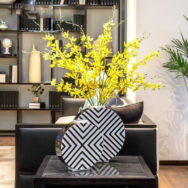 vases nordic classic black and white stripe ceramic vase decor home living room cabinet table porcelain ornament accessories1
vases nordic classic black and white stripe ceramic vase decor home living room cabinet table porcelain ornament accessories1