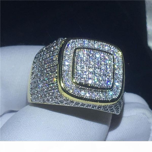 handsome male hip hop ring pave setting 274pcs 5a cz yellow gold filled 925 silver wedding band ring for men party jewelry, Slivery;golden
handsome male hip hop ring pave setting 274pcs 5a cz yellow gold filled 925 silver wedding band ring for men party jewelry, Slivery;golden