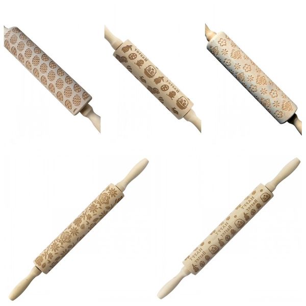 wooden embossed rolling pin happy easter flower rabbit egg engraved carved baking cookies biscuit fondant cake dough roller
wooden embossed rolling pin happy easter flower rabbit egg engraved carved baking cookies biscuit fondant cake dough roller