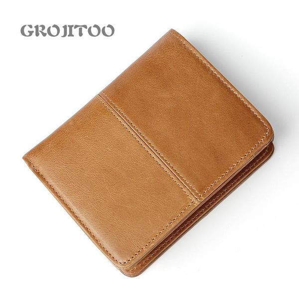 wallets grojitoo genuine leather men's wallet bifold short vintage purse gift with holder, Red;black
wallets grojitoo genuine leather men's wallet bifold short vintage purse gift with holder, Red;black
