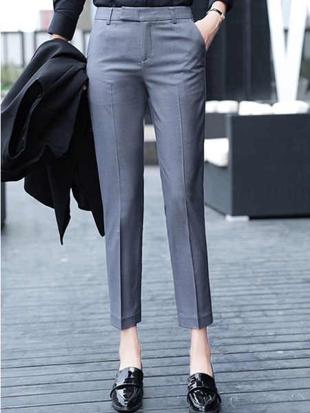 jujuland women trousers work wear casual spring black pencil pants plus size 3xl female slim pants elastic pantalones mujer 9085 201109, Black;white
jujuland women trousers work wear casual spring black pencil pants plus size 3xl female slim pants elastic pantalones mujer 9085 201109, Black;white