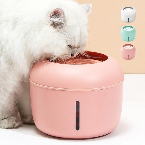 2.5l pet cat fountain drinking matic cat fountain water drinking feeder dogs cats water dispenser drinking bowl elec sqccwm 
2.5l pet cat fountain drinking matic cat fountain water drinking feeder dogs cats water dispenser drinking bowl elec sqccwm