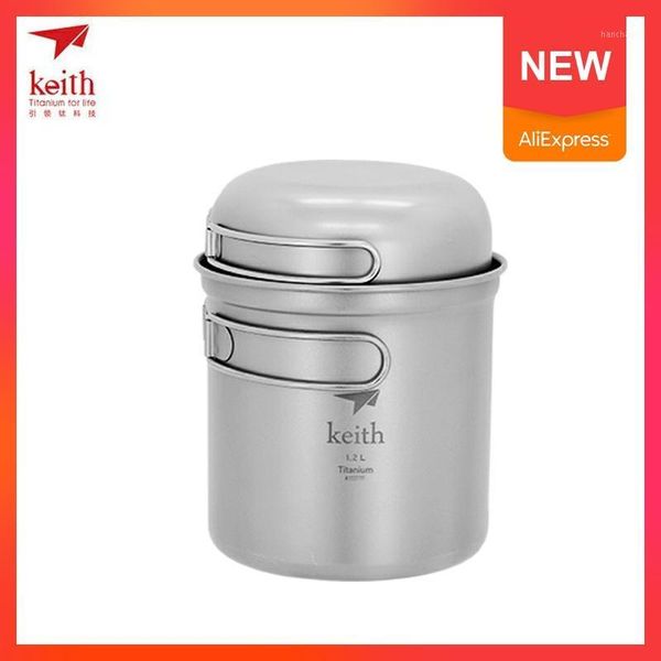 camp kitchen keith pure titanium bowls pot set with folding handle cooking sets outdoor camping hiking picnic cookware utensils ti60521
camp kitchen keith pure titanium bowls pot set with folding handle cooking sets outdoor camping hiking picnic cookware utensils ti60521