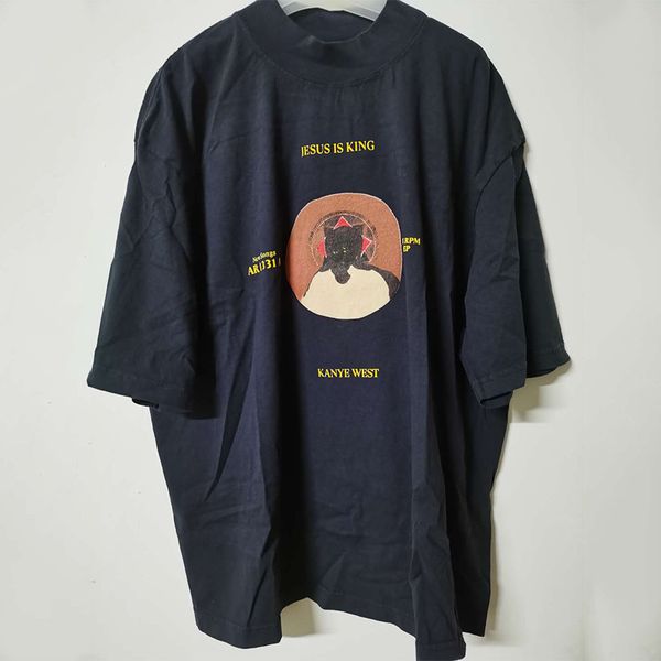 kanye same jesus is king short sleeve music festival men and women loose high street t-shirt, White
kanye same jesus is king short sleeve music festival men and women loose high street t-shirt, White