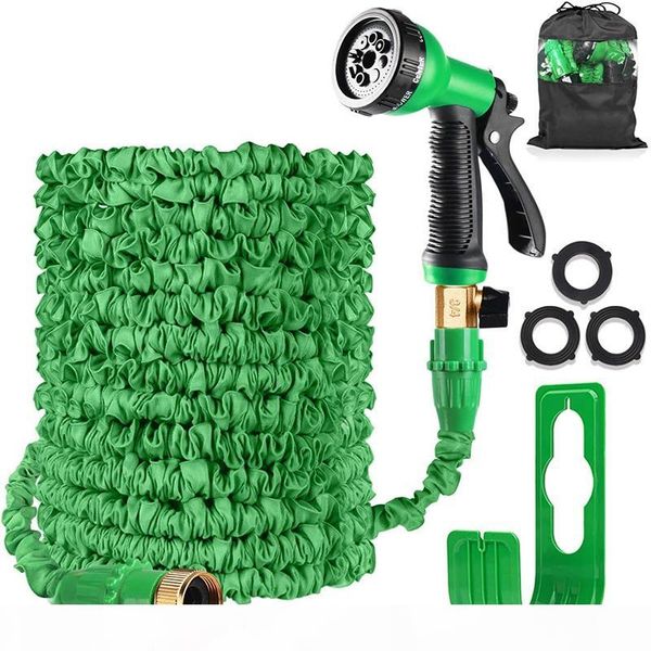 100ft expandable garden water hose pipe expanding flexible hose with 8 wall holder storage bag for lawn pet car
100ft expandable garden water hose pipe expanding flexible hose with 8 wall holder storage bag for lawn pet car