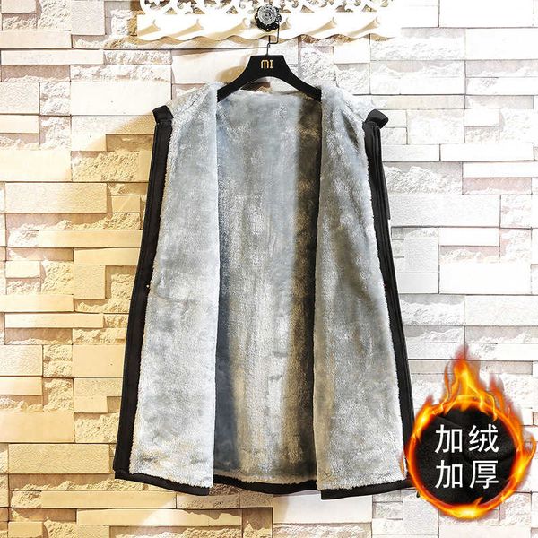 youth plush print windbreaker autumn winter 2020 large men's medium length thickened letter zipper coat, Tan;black
youth plush print windbreaker autumn winter 2020 large men's medium length thickened letter zipper coat, Tan;black