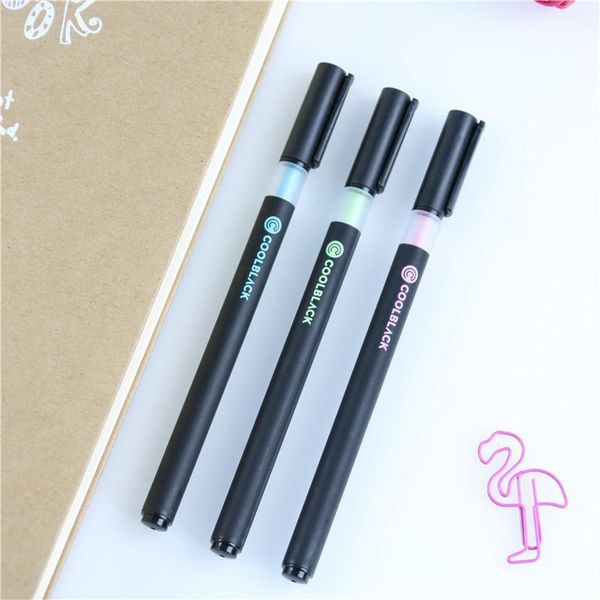 4 pcs cool black gel pen signature pen escolar papelaria school office supply promotional gift1
4 pcs cool black gel pen signature pen escolar papelaria school office supply promotional gift1