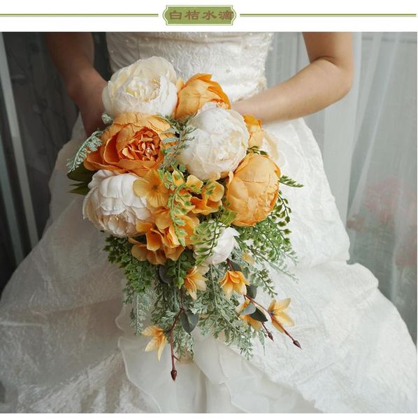 decorative flowers & wreaths 2021romantic bride wedding artificial waterfall bouquets bridal brooch bouquet de mariage
decorative flowers & wreaths 2021romantic bride wedding artificial waterfall bouquets bridal brooch bouquet de mariage