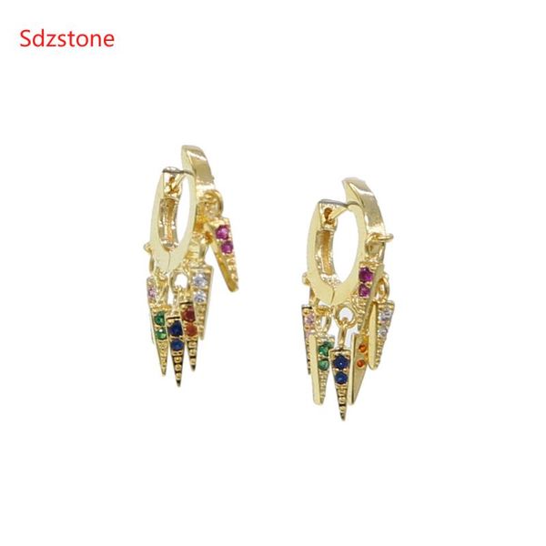 hoop & huggie color cz spike charm earring gold fashion women girl gift 2021 elegant mini hoops wedding engagement earrings, Golden;silver
hoop & huggie color cz spike charm earring gold fashion women girl gift 2021 elegant mini hoops wedding engagement earrings, Golden;silver