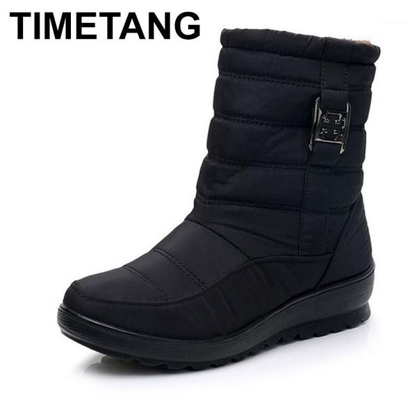 timetangwomensnow boots winter boots waterproof antislip light comfortable warm mother cotton plus size cottone18731, Black
timetangwomensnow boots winter boots waterproof antislip light comfortable warm mother cotton plus size cottone18731, Black