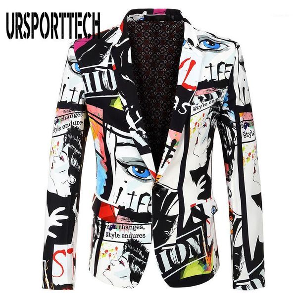 ursporttech brand fashion print blazer men slim fit casual blazer homme coat hip hop singer flower costume suit jackets1, White;black
ursporttech brand fashion print blazer men slim fit casual blazer homme coat hip hop singer flower costume suit jackets1, White;black