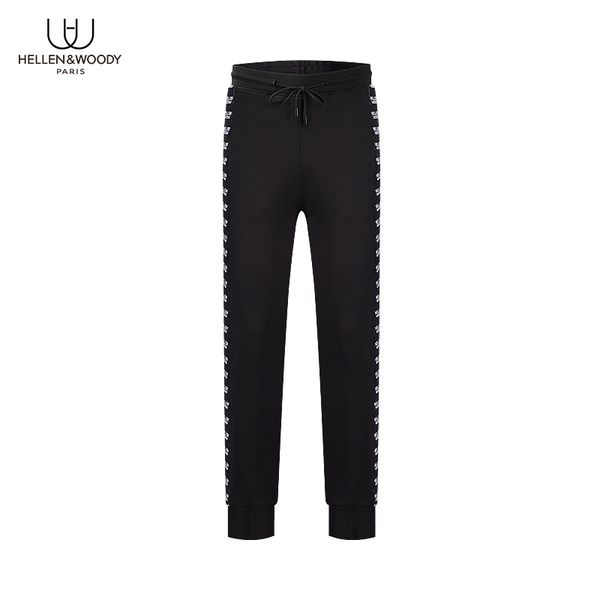 hellen&woody new 2020 mens casual pants luxury streetwear fashion slim fit jogger pants menswear q1217, Black
hellen&woody new 2020 mens casual pants luxury streetwear fashion slim fit jogger pants menswear q1217, Black