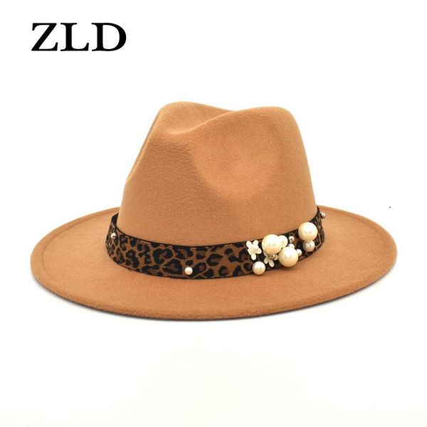 wide brim hats zld autumn winter ladies jazz fashion pearl leopard print accessories women fedoras hat casual men outdoor cowboy cap, Blue;gray
wide brim hats zld autumn winter ladies jazz fashion pearl leopard print accessories women fedoras hat casual men outdoor cowboy cap, Blue;gray