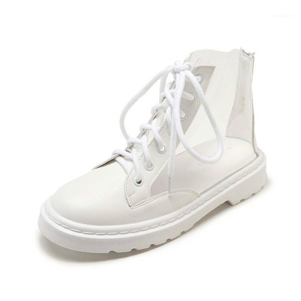 female spring autumn 2020 platform boots wild high-transparent ankle boots korean women's shoes tide student jelly1, Black
female spring autumn 2020 platform boots wild high-transparent ankle boots korean women's shoes tide student jelly1, Black