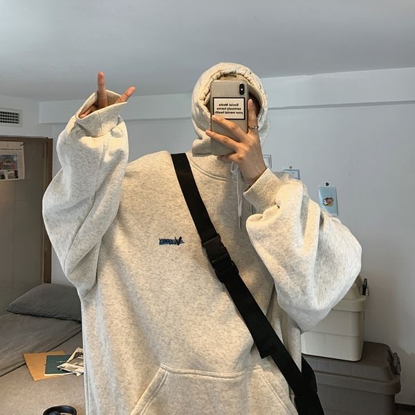 new the 2021 letter printing more velvet hoodie hong kong wind couple loose men's clothes bwyb, Black
new the 2021 letter printing more velvet hoodie hong kong wind couple loose men's clothes bwyb, Black