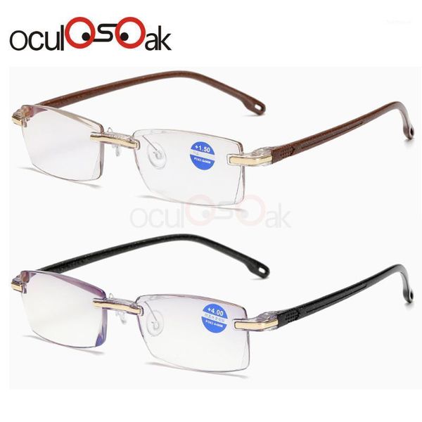 ultralight rimless reading glasses women men clear lens anti-blu-ray computer glasses presbyopia eyewear diopter1, White;black
ultralight rimless reading glasses women men clear lens anti-blu-ray computer glasses presbyopia eyewear diopter1, White;black