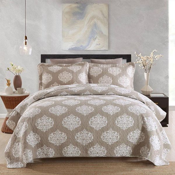 chausub floral quilt set 3pcs summer cotton bedspreads for bed with 2 shams queen size blanket on bed all season available
chausub floral quilt set 3pcs summer cotton bedspreads for bed with 2 shams queen size blanket on bed all season available