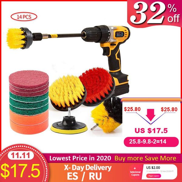 14 шт. установленные накладки для буровых щеток для чистки для бурового душа плитка для душа и раствора все назначенные комплект для очистки
14 шт. установленные накладки для буровых щеток для чистки для бурового душа плитка для душа и раствора все назначенные комплект для очистки