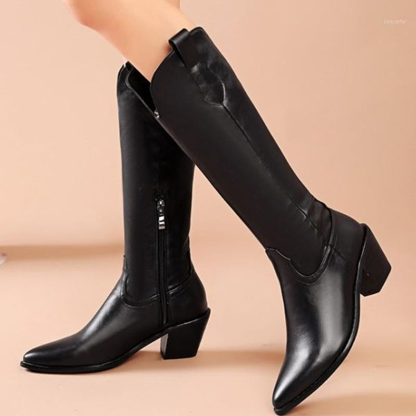fanyuan boots size 34-46 women knee boots pointed toe zipper high heel winter shoes woman warm long boot vintage footwear1, Black
fanyuan boots size 34-46 women knee boots pointed toe zipper high heel winter shoes woman warm long boot vintage footwear1, Black