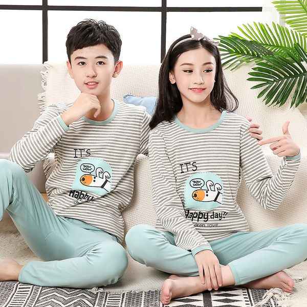 autumn children clothes cotton boys pajamas sets kids clothing suit nightwear baby girls sleepwear teenage girls boys pyjamas y200704, Blue;red
autumn children clothes cotton boys pajamas sets kids clothing suit nightwear baby girls sleepwear teenage girls boys pyjamas y200704, Blue;red